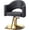 1-Black, variant on UBesGoo Barber Chair, 360° Swivel Salon Styling Chair, Heavy Duty Hydraulic Pump, Black Gold Home Beauty Spa Equipment