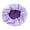 Purple, variant on Hair Bonnet Smooth Button Adjustable Ruffle Edge Lady Hair Hat for Massage