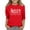Red, variant on Mercatoo Girls Halloween Clothes Kids 3/4 Sleeve Crewneck Halloween Shirts Teen Girl Funny Graphic Tees 𝗛ocus 𝗣ocus Fall P𝐚rty Tops