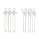 thumbnail image 1 of Organizador de Cables con Corbatas de Silicona | Correas Flexibles y Reutilizables para Gestión de Cables | Agrupador Suave y Elástico Multicolor para Auriculares, Cargadores, Computadoras, USB, 1 of 2