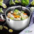 thumbnail image 7 of NutriChef 3-Quart Stainless Steel Soup Pot 18/8 Food Grade, 7 of 7