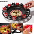 thumbnail image 2 of (black)Drinking Game Roulette Set Russian Roulette Wine Set Roulette Spinning Game, 2 of 5