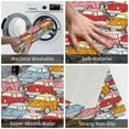 thumbnail image 3 of Sikiie Cute Cars Print Flannel Anti-slip Floor Mat 16x24in, Thickened Dustproof Entrance Door Mat Floor Mat for Kitchen, Bathroom, Laundry Room, 3 of 7