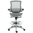 thumbnail image 5 of Harwick Evolve™ All Mesh Heavy Duty Drafting Chair - Gunmetal Finish, 5 of 10
