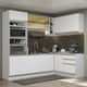 thumbnail image 2 of Cocina Integral de Esquina 399cm Glamy Madesa 02 Blanco, 2 of 5