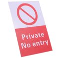 thumbnail image 3 of No Entrance Sign Sticker Adhesive No Entrance Sign Label Sign Adhesive Warning Label, 3 of 9