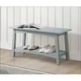 thumbnail image 5 of Alaterre Furniture Craftsbury 36W Wood Entryway Bench in Gray, 5 of 5