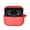 Red, variant on Headphone Shockproof Housing Skin-friendly Guarding Washable Shell Nonslip for Buds Keep Safe From Accidental