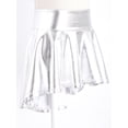 thumbnail image 4 of YEAHDOR Girls Shiny Sparkling Dance Skirt Costume Bronzing Ruffled Scooter Skirt,Sizes 6-14, 4 of 7