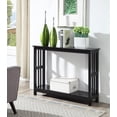thumbnail image 2 of Pemberly Row Console Table in Black, 2 of 5