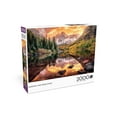 thumbnail image 2 of Buffalo Games 2000-Piece Maroon Lake Reflections Interlocking Jigsaw Puzzle, 2 of 5