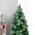 thumbnail image 1 of 20 Bayas Artificiales Verdes de Invierno para Manualidades Navideñas | Dorado | 14X14Cm | Decoración de Mesa | Paquete de 20, 1 of 6