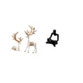 thumbnail image 5 of CarpNettore European Reindeer Thinker Statue Collectable Craft Deer Lover Sculpture Abstract Figurine for Living Room Decoration, 5 of 8