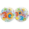 Loftus International Q2-4168 22 in. 30 Brilliant Stars Bubble Balloon