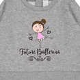 thumbnail image 3 of Inktastic Future Ballerina Girls Dance Baby Sweatshirt, 3 of 4