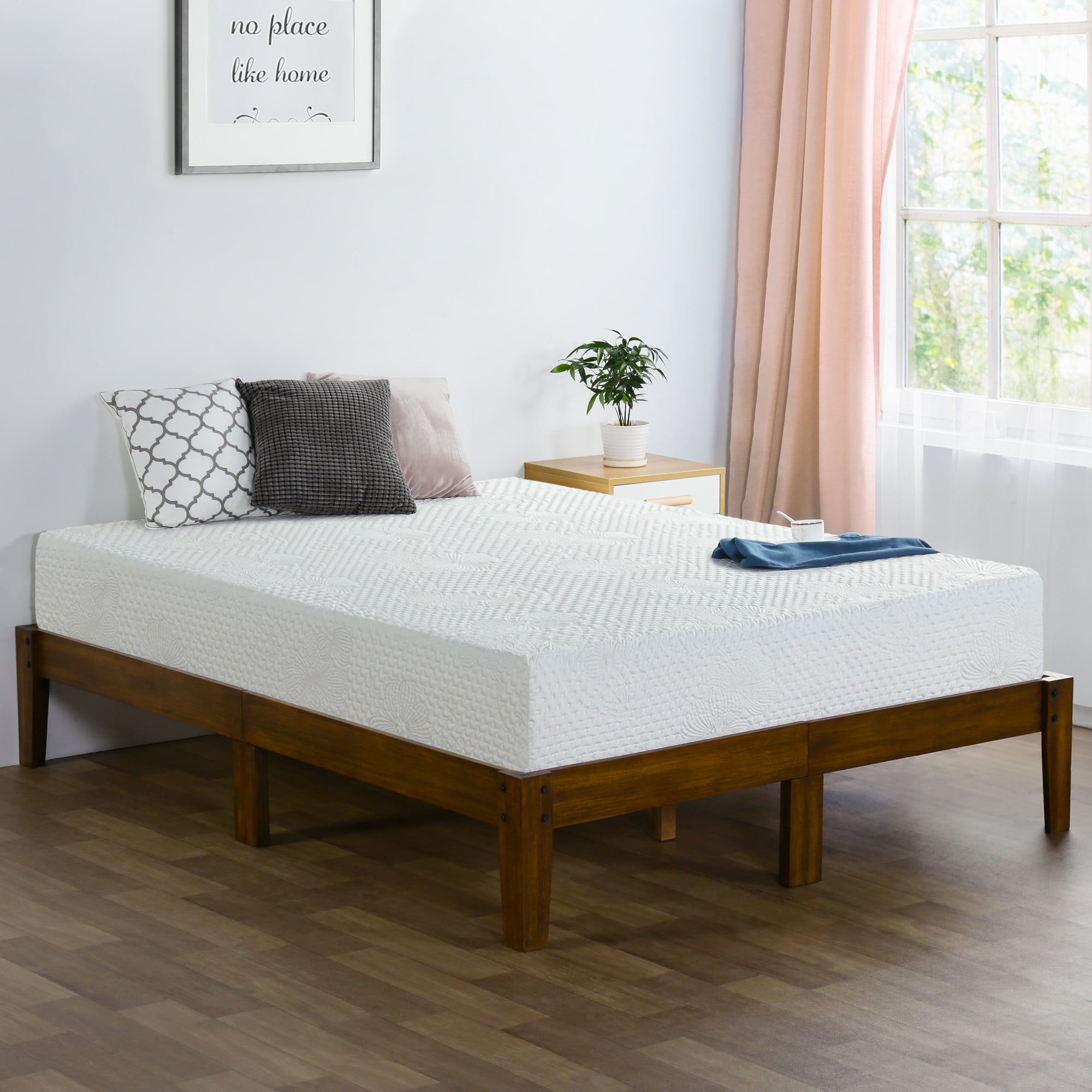 GrandRest 8" Adult True Comfort Gel Memory Foam Mattress, Firm, Full