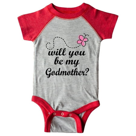 

Inktastic Godmother Proposal Baby Girl Gift Baby Girl Bodysuit