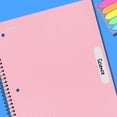 thumbnail image 3 of Mead 1 Subject College Ruled 8.5 x 11 Notebook, Pastel Pink, 100 Sheets, Poly Spiral Cover, 3 of 7