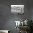 thumbnail image 3 of Nautical Ocean Wall Art Coastal Lighthouse Canvas Prints Painting Sunset Beach Decor Pictures Framed Artwork Office Home Decoration for Dining Living Room Bedroom Bathroom 16"x12", 3 of 6