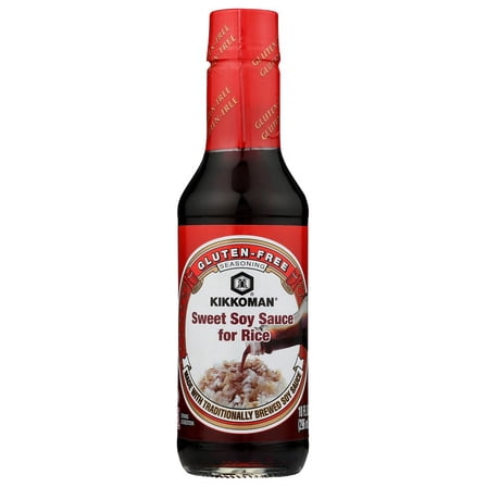 Pack of 6, Kikkoman Gluten-Free Sweet Soy Sauce for Rice, 10 fl oz