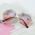 thumbnail image 7 of Womens Retro Sunglasses Gradient Resin Lenses UV400 Protection Fashion Eyewear Stylish Sun Glasses for Women Plastic, 7 of 7