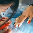 thumbnail image 5 of Manucure Pratique Main Flexible Réutilisable Main Modèle Doigt Pliable avec Bouts d'Ongle Modèle d'Entraînement Réglable Mains Nail Art Main, 5 of 5
