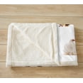 thumbnail image 3 of Chicken Print Sherpa Blanket Rooster Hen Fleece Throw Blanket for Bed Sofa Couch Boys Girls Decor Farmhouse Animals Plush Blanket Microfiber Cute Animals Fuzzy Blanket Bedroom Multi 36, 3 of 7