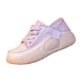 thumbnail image 3 of Zapatos informales para mujer, zapatillas deportivas de ocio, zapatillas deportivas cómodas antideslizantes para niñas y mujeres, zapatillas Violeta, 3 of 6