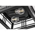 thumbnail image 4 of Elegant Lighting Harley 11 inch Outdoor Flush Mount in Black, 4 of 8