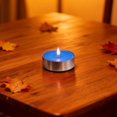 thumbnail image 4 of Bulk 50 Pack Classic Tea Light Candles, Colorful Unscented Paraffin Wax Tealights for Christmas Valentine's Easter Birthday Wedding Anniversaries Party Halloween and Home Decor, 4 of 5