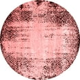 thumbnail image 1 of Ahgly Company Indoor Round Persian Red Bohemian Area Rugs, 4' Round, 1 of 4
