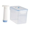 thumbnail image 3 of jifeng Vacuum Seal Container and Pump Fresh Keeping Box for Salads Vegetables Meals 2L B, 3 of 9