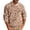 Khaki, variant on Mens Sweatshirt Men's Hooded Sweatshirt An Autumn Winter Base Layer Blouse Style with Long Sleeve For Casual Everyday Wear S