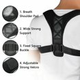 thumbnail image 4 of Adjustable Therapy Posture Corrector Clavicle Support Back Brace Shoulder Belt, 4 of 4