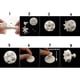 thumbnail image 2 of Juego de 6 herramientas de estampación de plástico aptas para alimentos para hornear y decoraciones de bricolaje Cortadores de pastel de fondant con forma de copo de nieve, 2 of 7