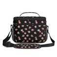 thumbnail image 2 of Lunch Box Pioneer Flower Floral Print Pattern Insulated Lunch Bag for Women Men,Medium Leakproof Lunchbox Cooler Bag Adjustable Strap,10 X 6.7 X 8 Inches, 2 of 6
