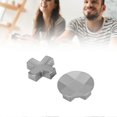 thumbnail image 4 of Controller D Pads Replacement Directional Button Metal Faceted Standard D Pad for Xbox One Elite Elite Series 2 Silver, 4 of 5