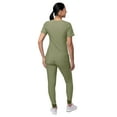 thumbnail image 2 of Adar Pro Flawless Plus Scrub Set For Women - Elevated V-Neck Top & Jogger Scrub Pants, 2 of 7