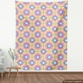 thumbnail image 3 of Ambesonne Ethnic Fabric by the Yard Upholstery, Abstract Lace Swirls Ivy, 10 Yards, Multicolor, 3 of 4