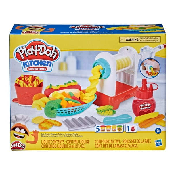 Masas Moldeables Hasbro Play Doh Máquina de Espirales Fritas