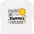thumbnail image 4 of Inktastic Center of my Glamma's Universe Boys or Girls Long Sleeve Toddler T-Shirt, 4 of 5
