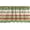 Lime Green, variant on Christmas Window Valance, Traditional Winter Seasonal Borders Stars Bells Trees Stripes Print, Curtain Valance for Kitchen Bedroom Decor with Rod Pocket, 54" X 18", Lime Green