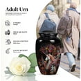 thumbnail image 4 of Ornate Fantasy Large Urns For Human Ashes Adult Male - Adult Funeral Urn - Urns For Human Ashes - Burial Urns For Ashes - Cremation Urn Human Ashes - Decorative Urns For Human Ashes (Size-10"), 4 of 5