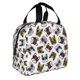 thumbnail image 2 of Easygdp Bulldog Sunglasses Face Bolsa Térmica Premium - Tela Oxford Impermeable, Gran Capacidad, Bolsillo Frontal, Unisex para Trabajo, Escuela, Actividades al Aire Libre y Picnics, 2 of 8