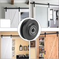 thumbnail image 3 of nipocaio Sliding Door Wheel, Sliding Barn Door Wheel, Closet Hardware Roller Cabinet Window Pulley Use 2pcs, 3 of 5
