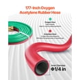 thumbnail image 4 of Kit de antorchas de oxigeno-acetileno, soldadura a gas VEVOR, 14 piezas, 4 of 9