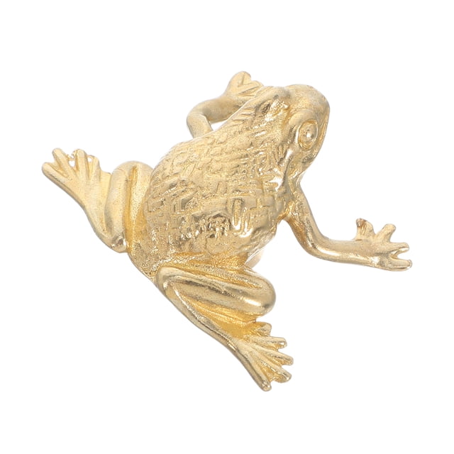 FESTFENDS Bouton de Porte Rétro en Laiton en Forme d'Animal avec Matériau Durable et Style Feng Shui Porte-Bonheur