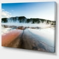 thumbnail image 2 of Grand Prismatic Spring at Sunset - Impression sur Toile Bord de Mer, 2 of 4