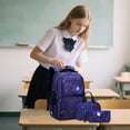 thumbnail image 2 of Kcolen Traveling Backpack Backpack Set for Schools Includes Bookbag With Pencil And Lunch Bag Lightweight Design for And, 2 of 5