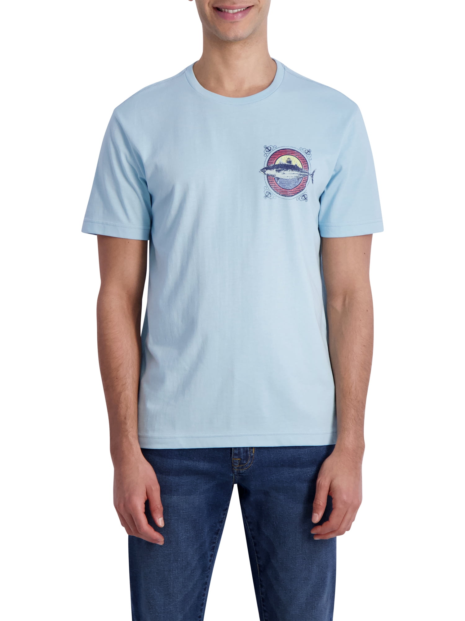 Chaps Men's Short Sleeve Nautical Graphic T-Shirt